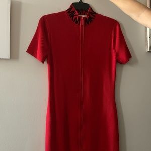 Red michael kors dress brand new